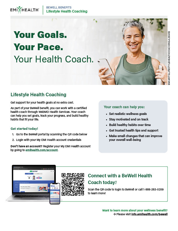 Lifestyle Health Coaching Flyer